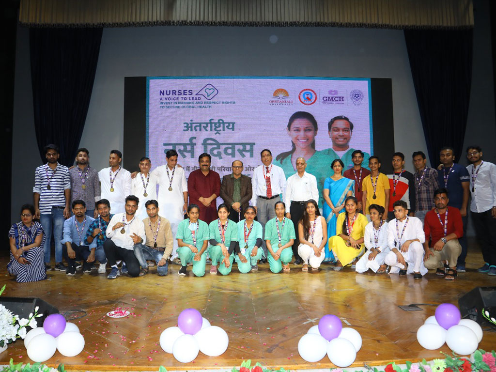 जीएमसीएच में अंतरराष्ट्रीय नर्सिंग दिवस समारोह