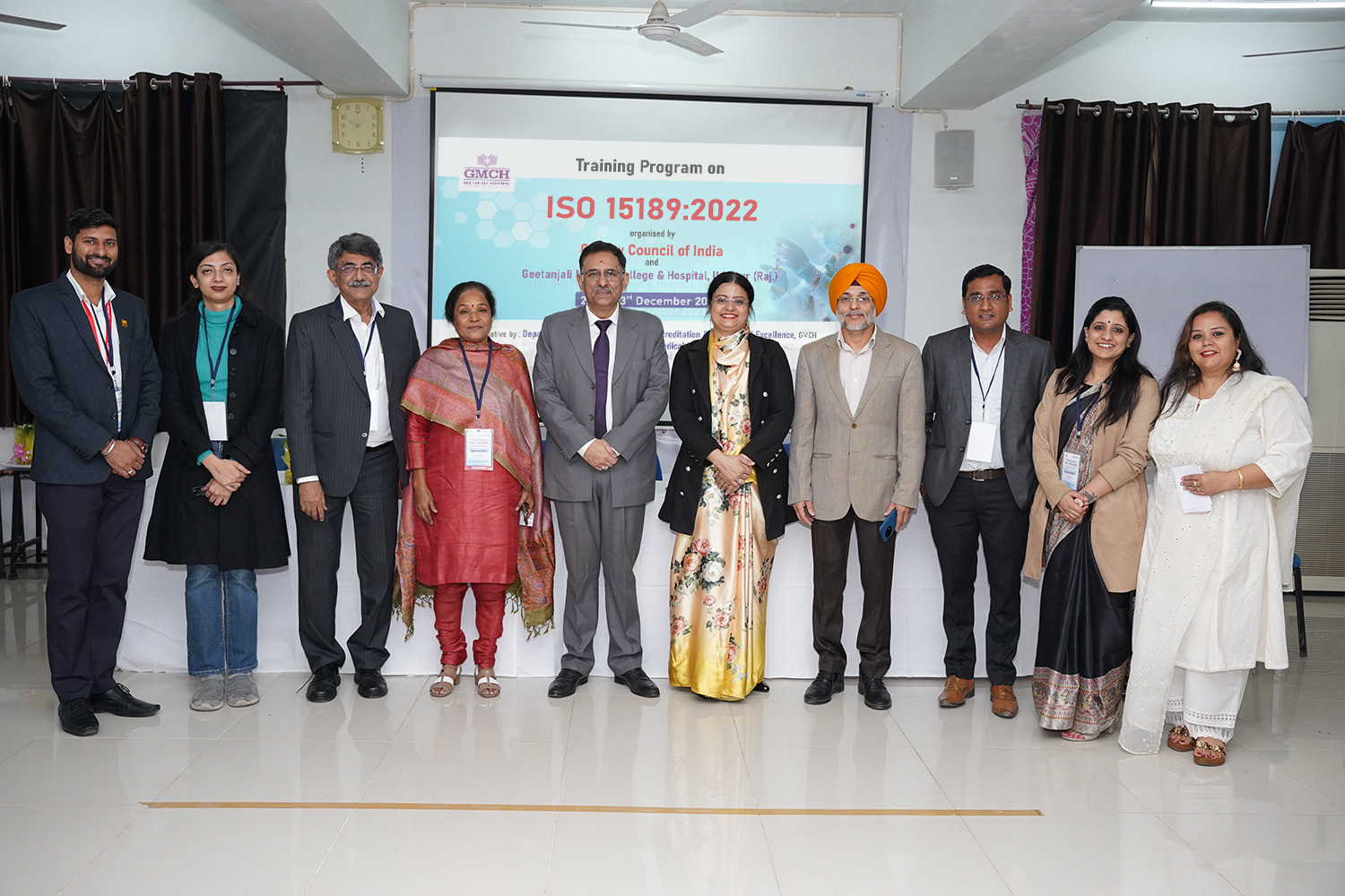The comprehensive training, led by the Training and Capacity Building Cell of QCI 