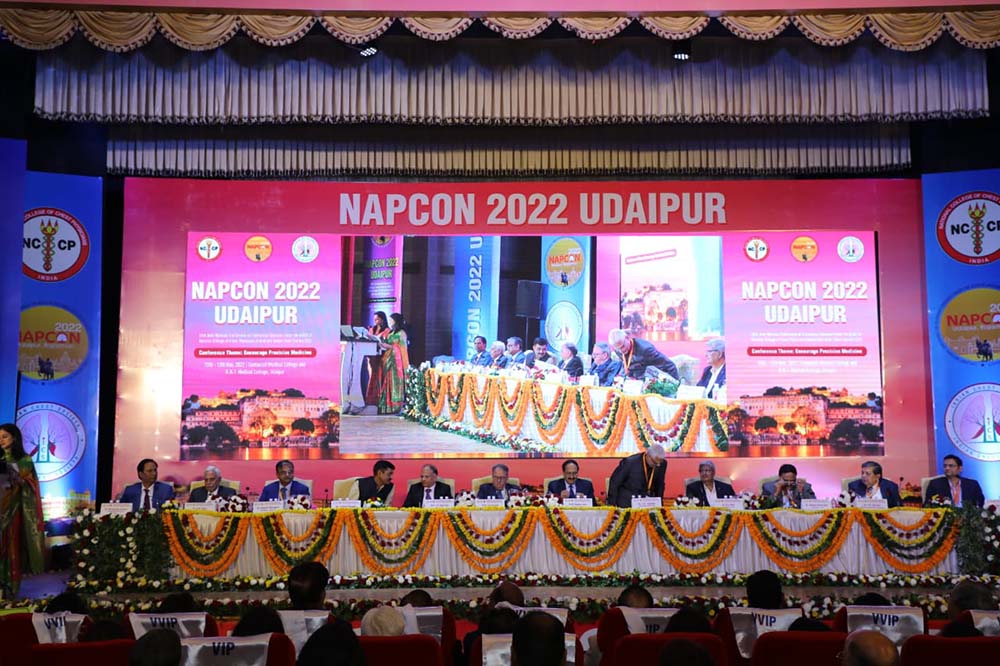 उदयपुर में चार दिवसीय राष्ट्रीय मेडिकल कांफ्रेंस नेपकोन – 2022 का हुआ उद्घाटन