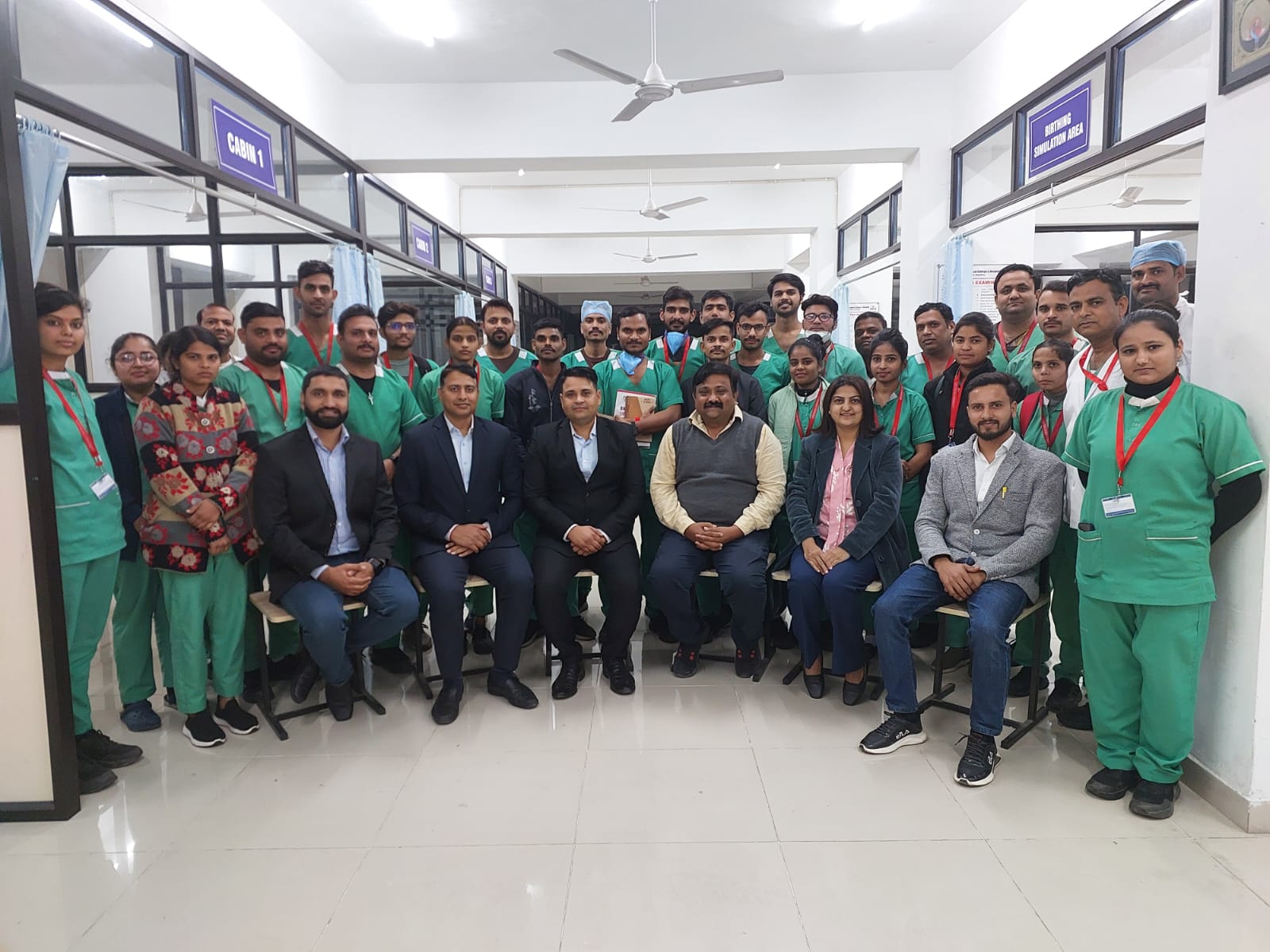Department HRBP organizing training program for ACLS & BLS