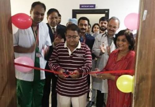 GMCH में पेशेंट के हाथो नई डायलिसिस मशीन का उद्घाटन 