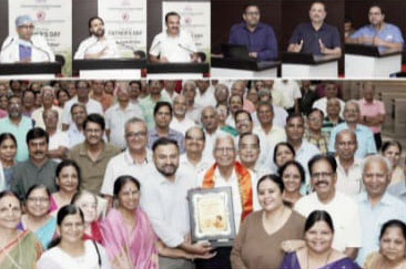 पिता–अनुभवों की दौलत कार्यक्रम में सम्मान, स्वास्थ्य और भावनाओं की अनमोल अभिव्यक्ति