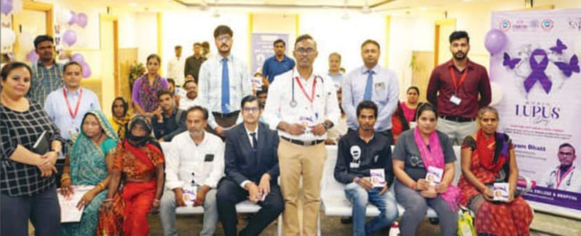 ल्यूपस लंबे समय तक चलने वाली एक ऑटोइम्यून बीमारी है, जो प्रतिरक्षा प्रणाली पर असर डालती है: डॉ सत्यम भट्ट (इम्म्युनोलोजिस्ट एवं रूमेटोलॉजिस्ट, गीतांजली हॉस्पिटल, उदयपुर)